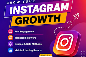 grow your instagram with real organic engagement