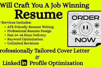 write an executive ats resume, CV, cover letter, and linkedin profile
