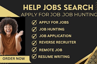 help job search apply for jobs job hunting job application reverse recruiter