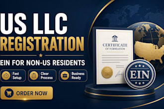 register us llc and get ein number for non us residents, llc formation