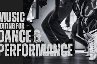 edit, cut,  and mix songs for your dance or performance