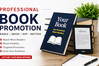 promote your book, kindle book, ebook, amazon KDP, wattpad story to real readers