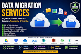 migrate data between google drive dropbox and box