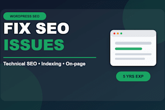 fix wordpress indexing issues and technical SEO errors
