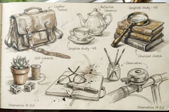 make product and object sketch from your photo