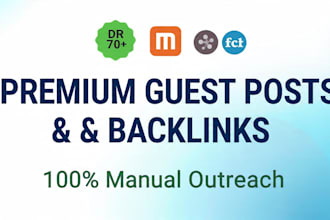 provide premium editorial links via direct blog outreach