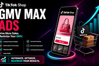 setup and optimize your tiktok shop gmv max ads