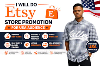do etsy store promotion for usa audience