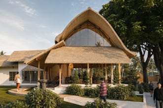 create photorealistic architectural renderings