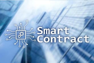 create nft smart contract on any blockchain audit web3 dapps minting website