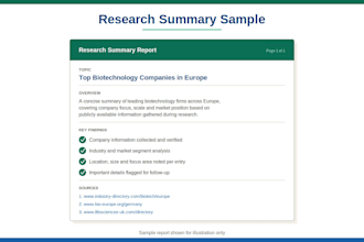 do internet research and data collection for you