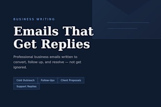 write professional business emails and email templates