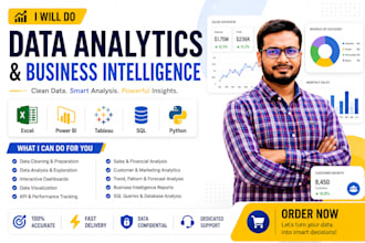 do data analytics and business intelligence for you