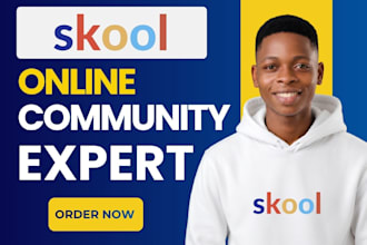skool community setup skool online course creation do skool credit repair setup