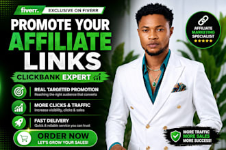 promote clickbank affiliate links