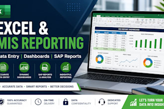 create professional excel reports and mis dashboards