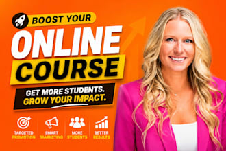 promote online course, course marketing, kajabi, thinkific teachable SEO