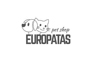 create minimalist pet logo for pet shop and pet brand