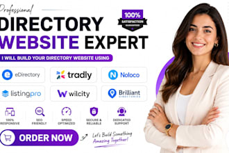 build edirectory tradly noloco listingpro wilcity brilliant directories website