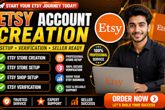 do etsy creation etsy shop setup and etsy seller account etsy verification