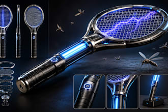 design a bug saber turned lightsaber with 3d cad product design