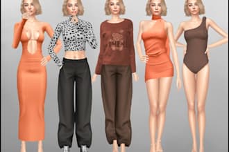 make custom sims 4 avatars, anime sims and fantasy characters using cc and mods