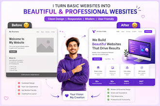 create a responsive HTML CSS website