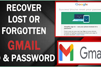 recover lost passwords and access forgotten accounts securely