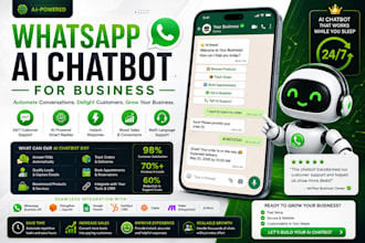 build whatsapp ai chatbot, whatsapp ai agent and langchain automation bot
