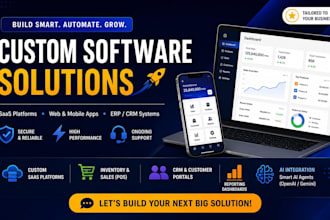 build a custom erp and business management application