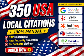 put business on 200 USA local citations directories local SEO