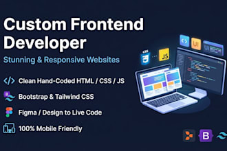design an awesome website or landing page