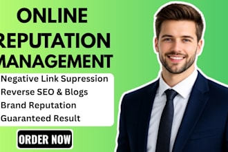 do online reputation management and improve your brand reputation professionally