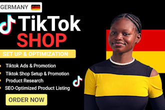 setup and manage your germany tiktok shop as a tiktok shop expert