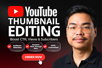 do attractive thumbnails editing to boost CTR