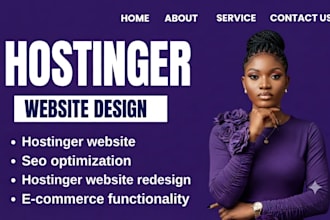 migrate, design, redesign hostinger wordpress site, transfer hostinger migration