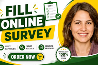 fill online surveys for market research and data collection