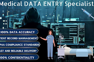 professional medical data entry