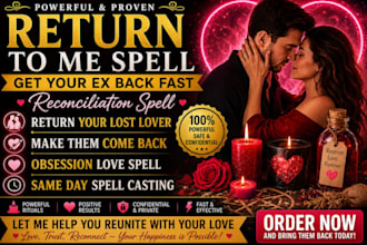 cast a powerful spell to get your ex back fast
