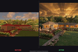 create photorealistic landscape renderings