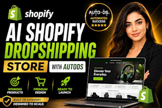 build a high converting ai shopify dropshipping store using autods