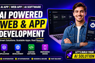 ai app web ai software app web developer ai website development