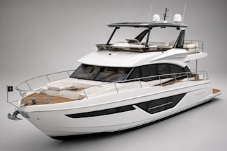 create 3d boat model, 3d yacht design, 3d ship model, 3d marine vessels render