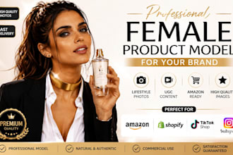 be your product female model