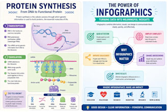 design professional infographic, medical infographics