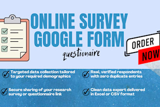 fill online survey questionnaire google form research survey to real respondents