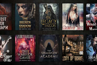 design a fantasy book cover ebook cover design book cover design fantacy cover