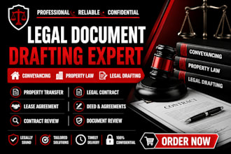 draft property transfer conveyancing tenancy agreement lease and legal documents