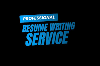 write a professional ats resume and cover letter that gets interviews