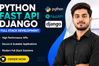 build a python fastapi backend, rest api, or web app